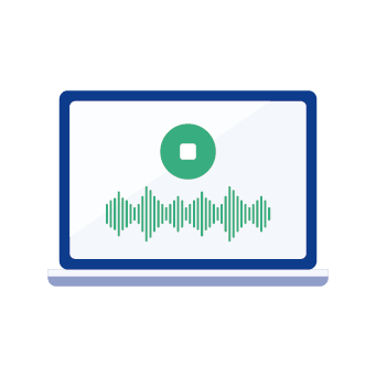Internal voice recording function